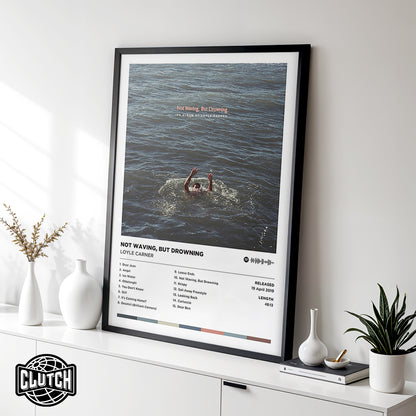 Loyle Carner 'Not Waving, But Drowning' Album Poster