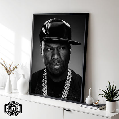50 Cent 'Portrait' Poster