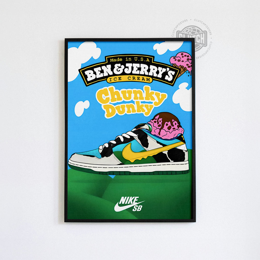 Chunky Dunky Sneaker Poster