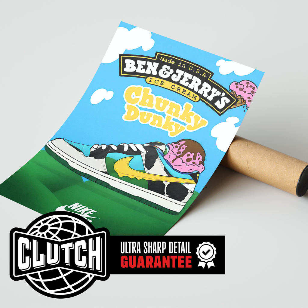 Chunky Dunky Sneaker Poster