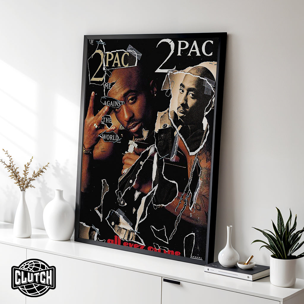2PAC 'Me Against The World' Poster