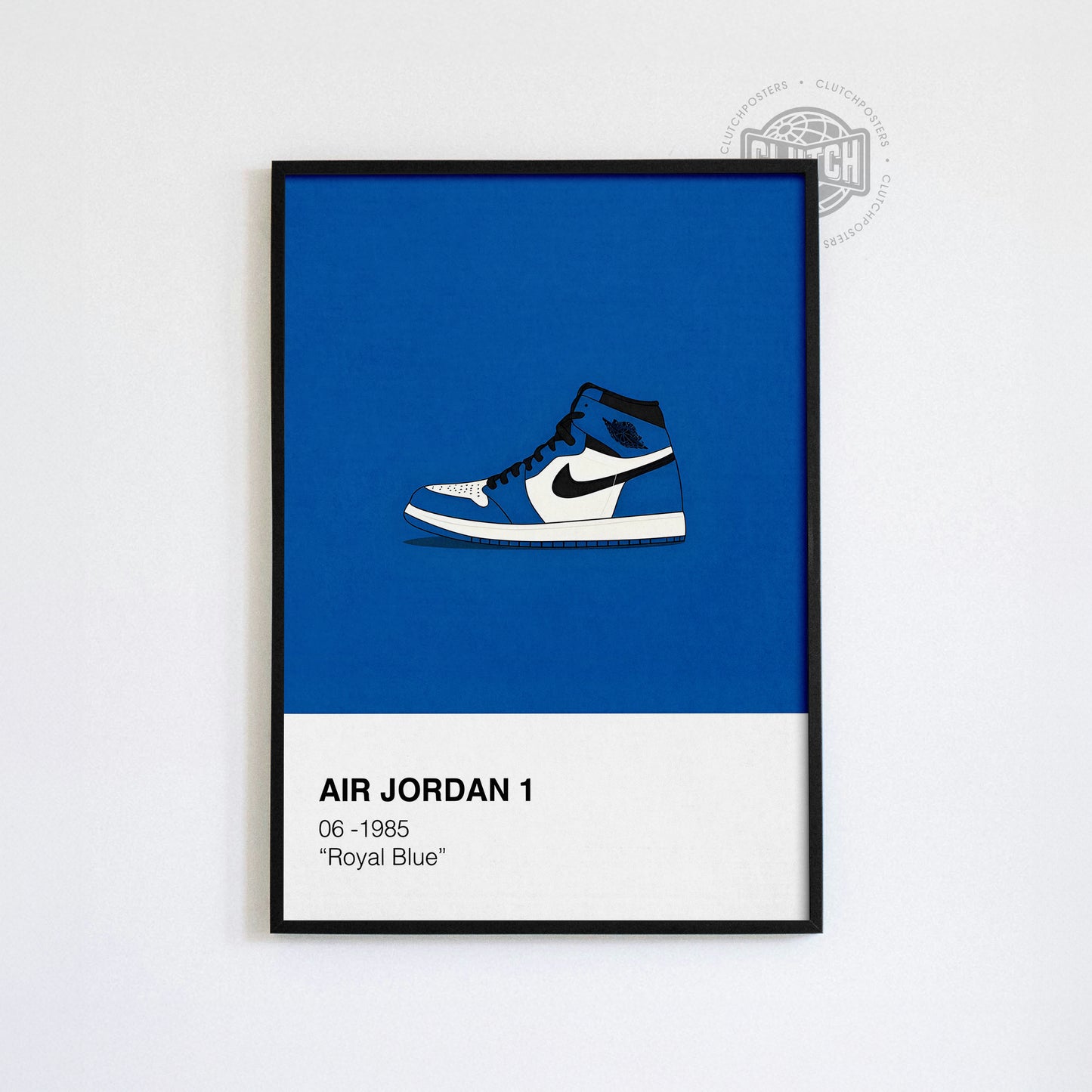 Jordan 1 Blue Poster