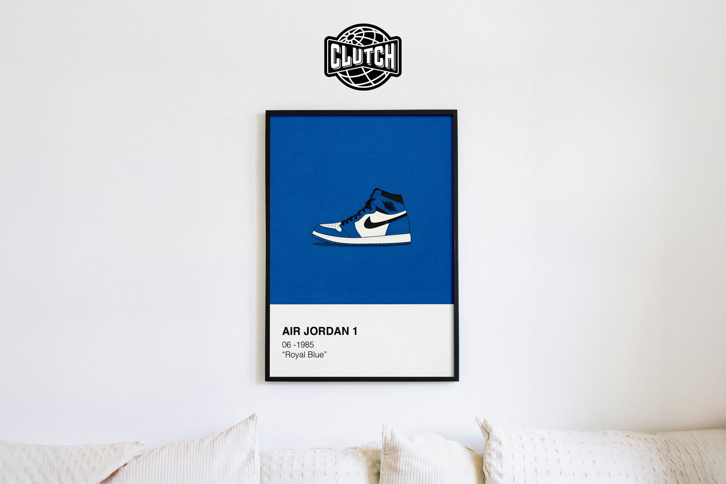 Jordan 1 Blue Poster
