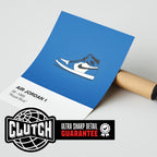 Jordan 1 Blue Poster