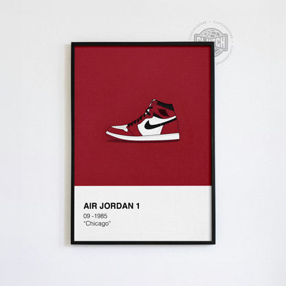 Jordan 1 Chicago Poster