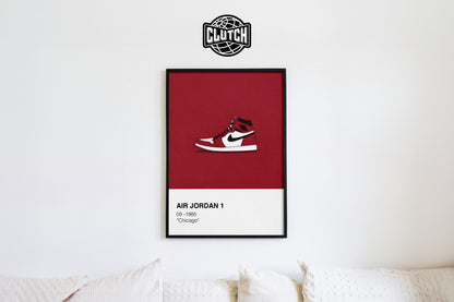 Jordan 1 Chicago Poster