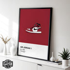 Jordan 1 Chicago Poster
