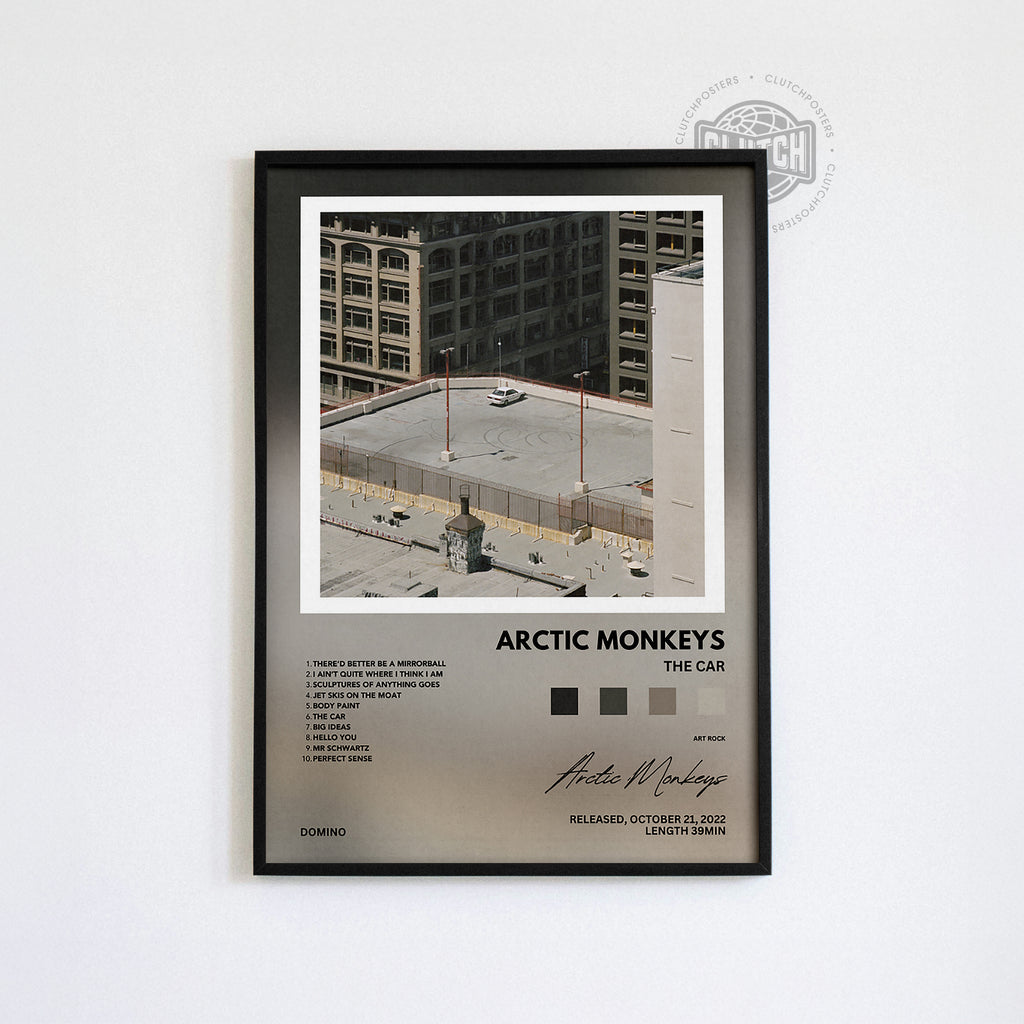 Arctic Monkeys 'The Car' Album Poster