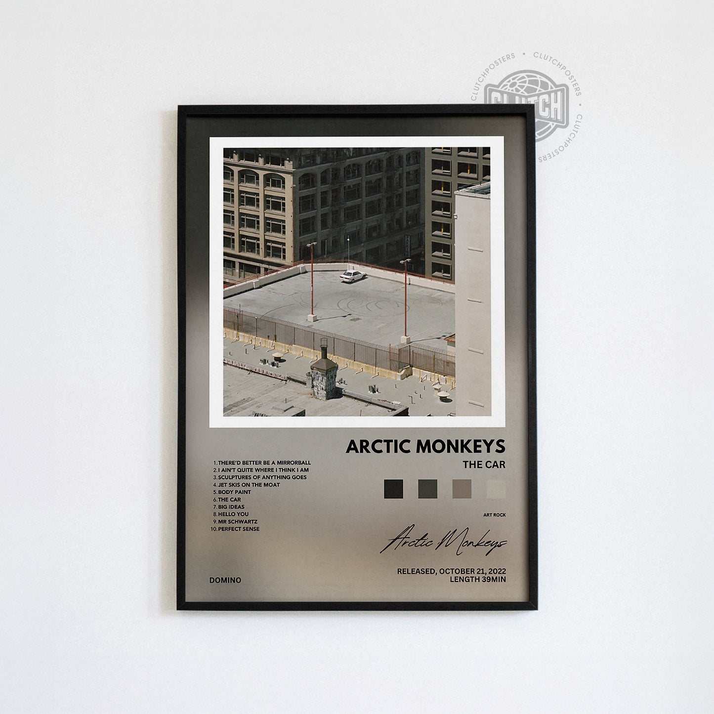 Arctic Monkeys 'The Car' Album Poster