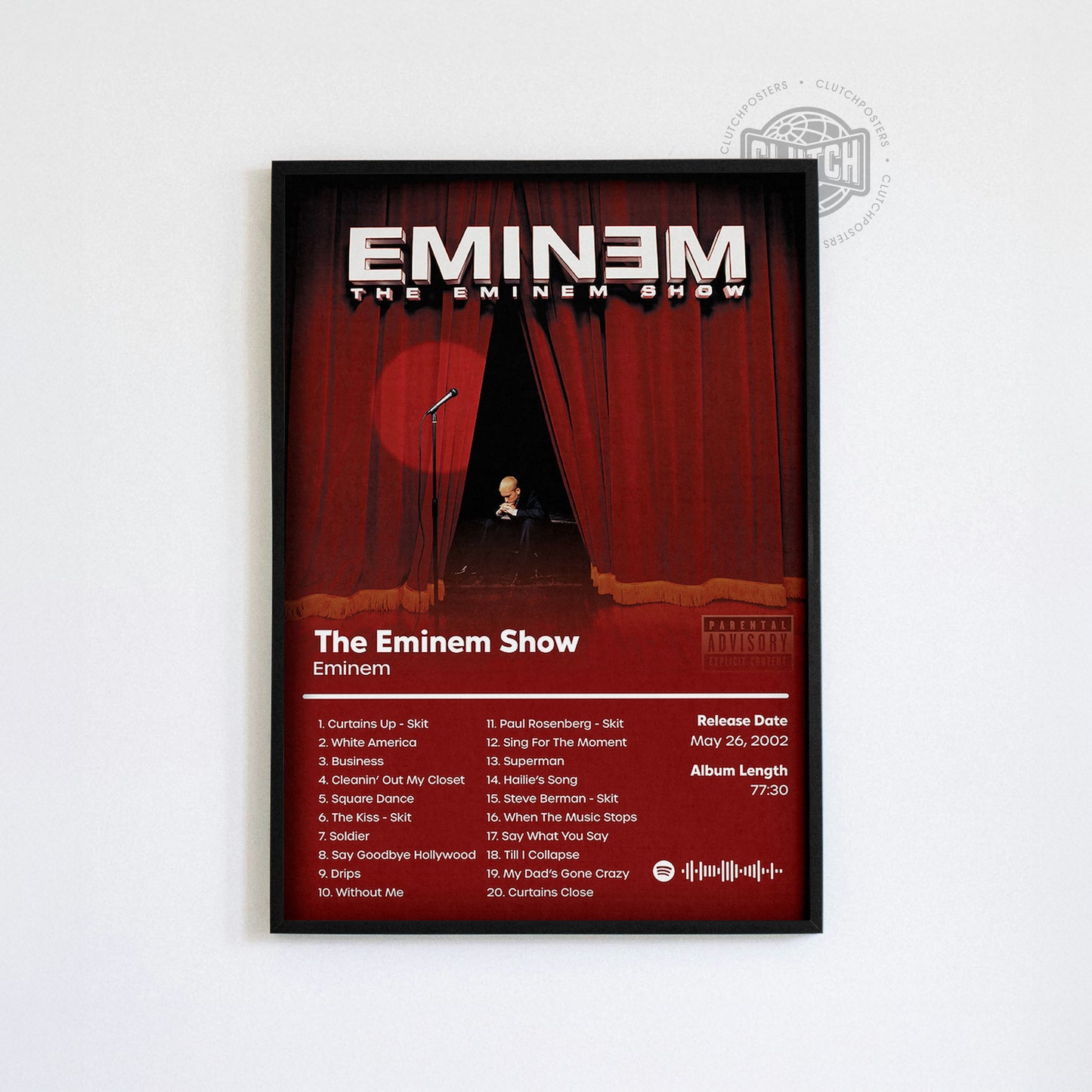 Eminem 'The Eminem Show' Album Poster
