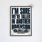 Frank Ocean 'White Ferrari' Poster