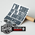 Frank Ocean 'White Ferrari' Poster