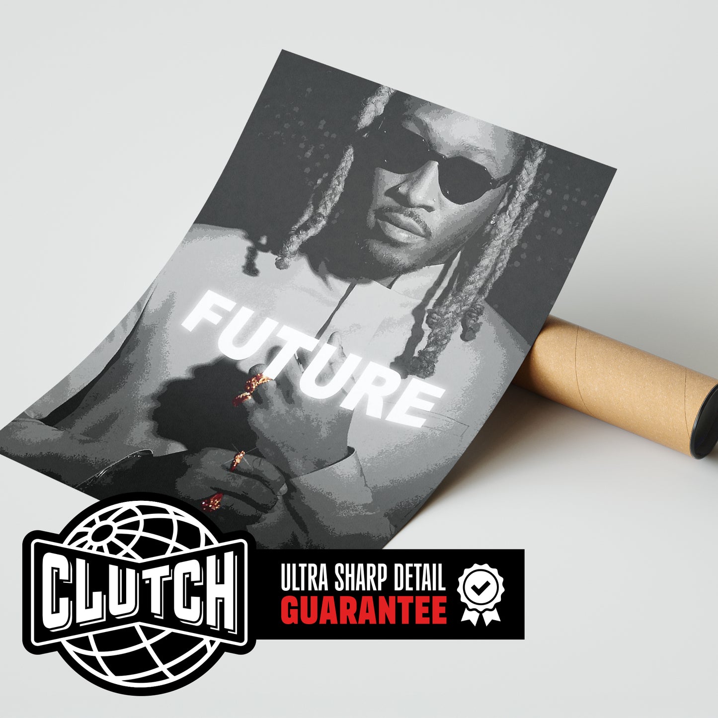 Future B&W Poster