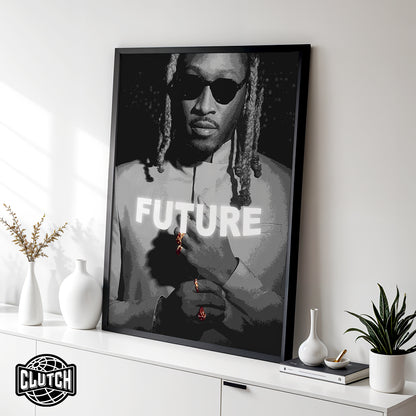 Future B&W Poster