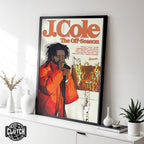J Cole "The Off Season" Retro Poster