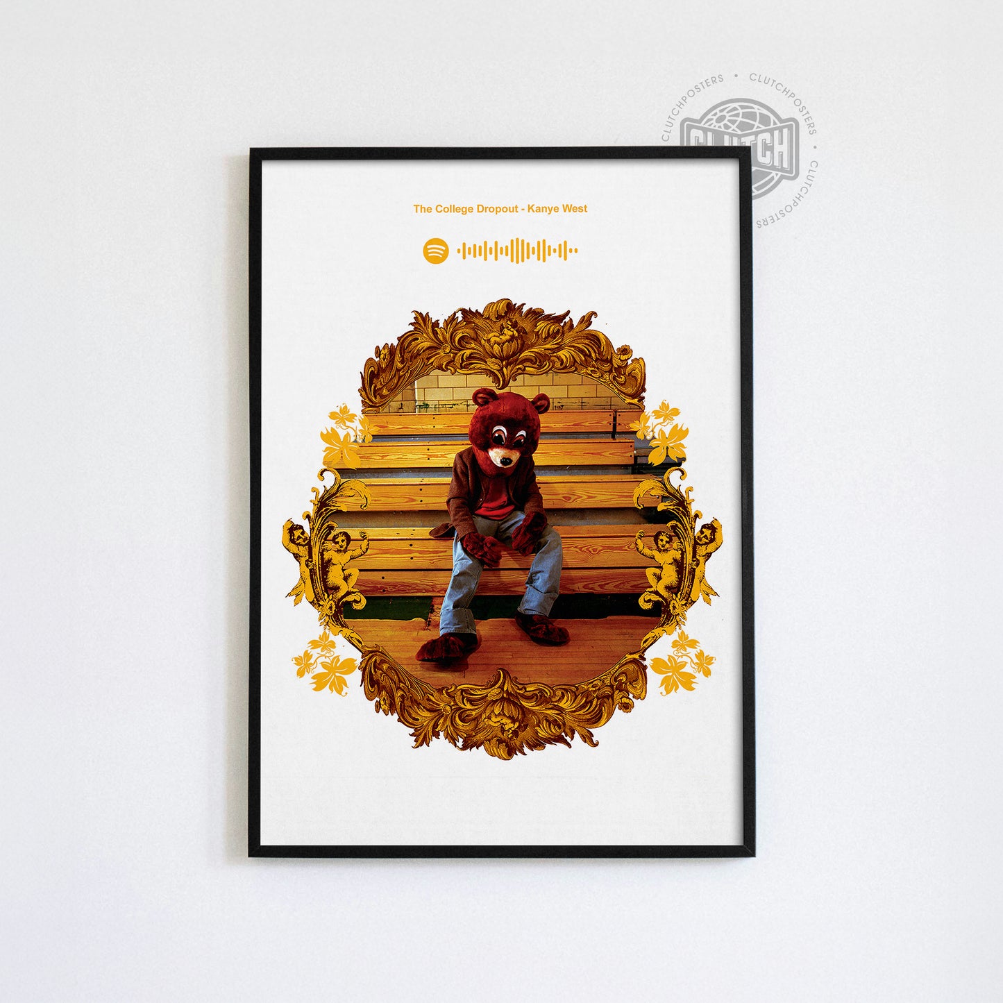 Kanye West 'The College Dropout' Spotify Poster