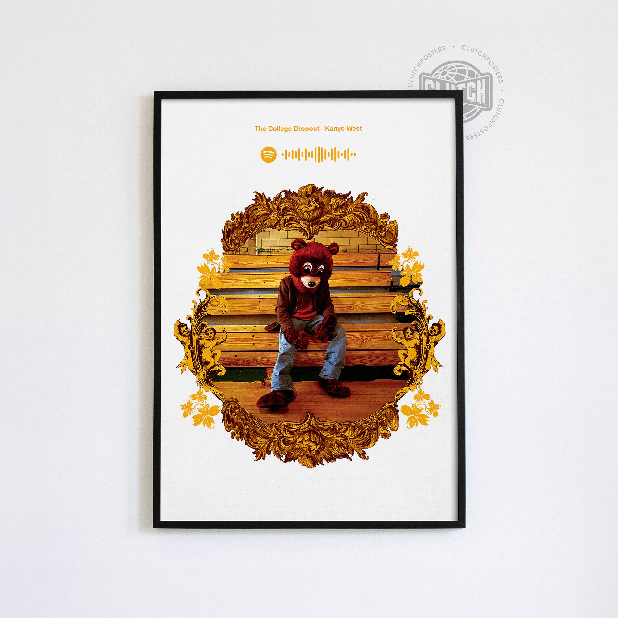 Kanye West 'The College Dropout' Spotify Poster