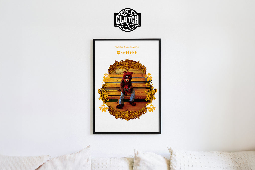 Kanye West 'The College Dropout' Spotify Poster