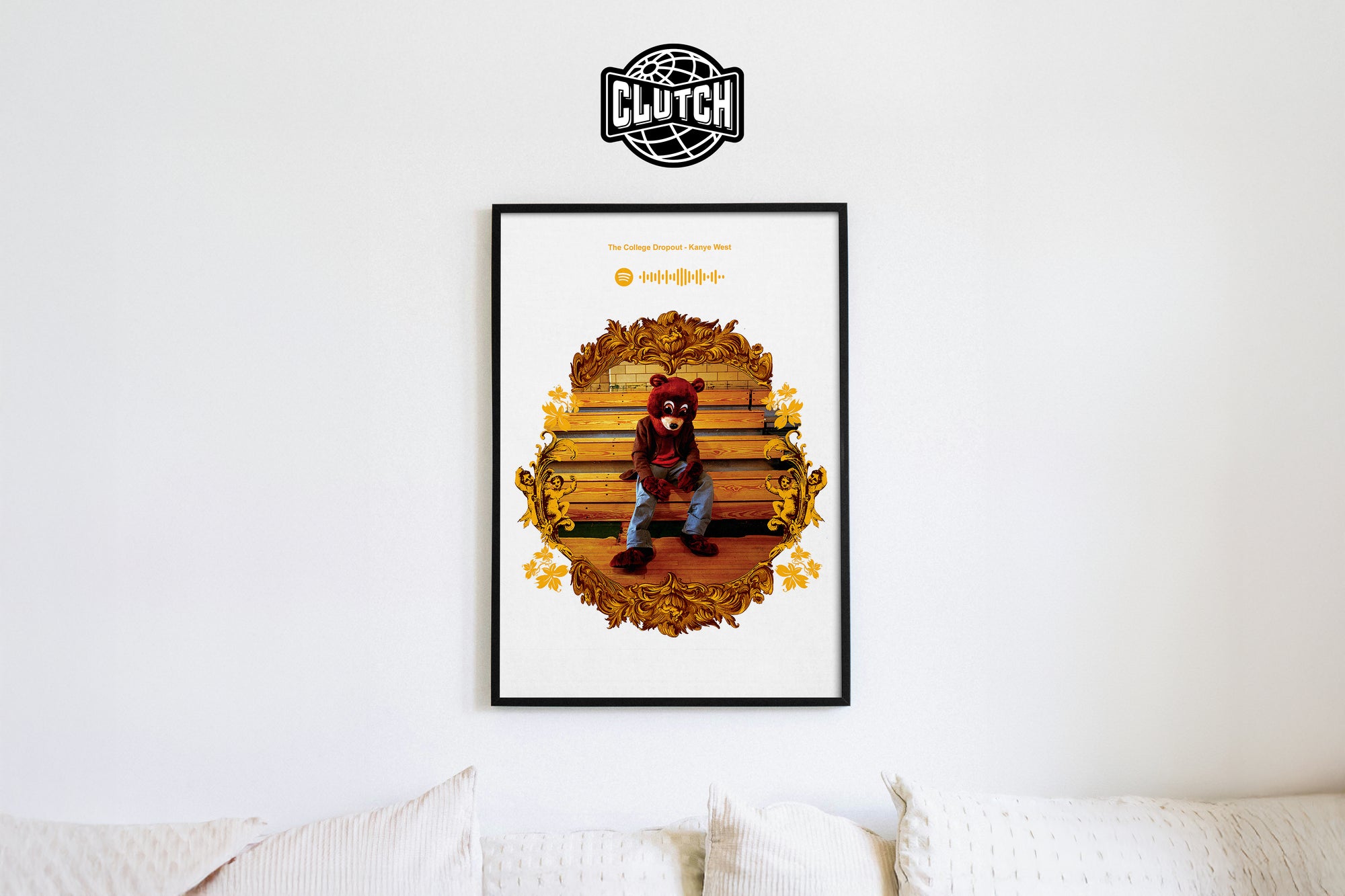 Kanye West 'The College Dropout' Spotify Poster