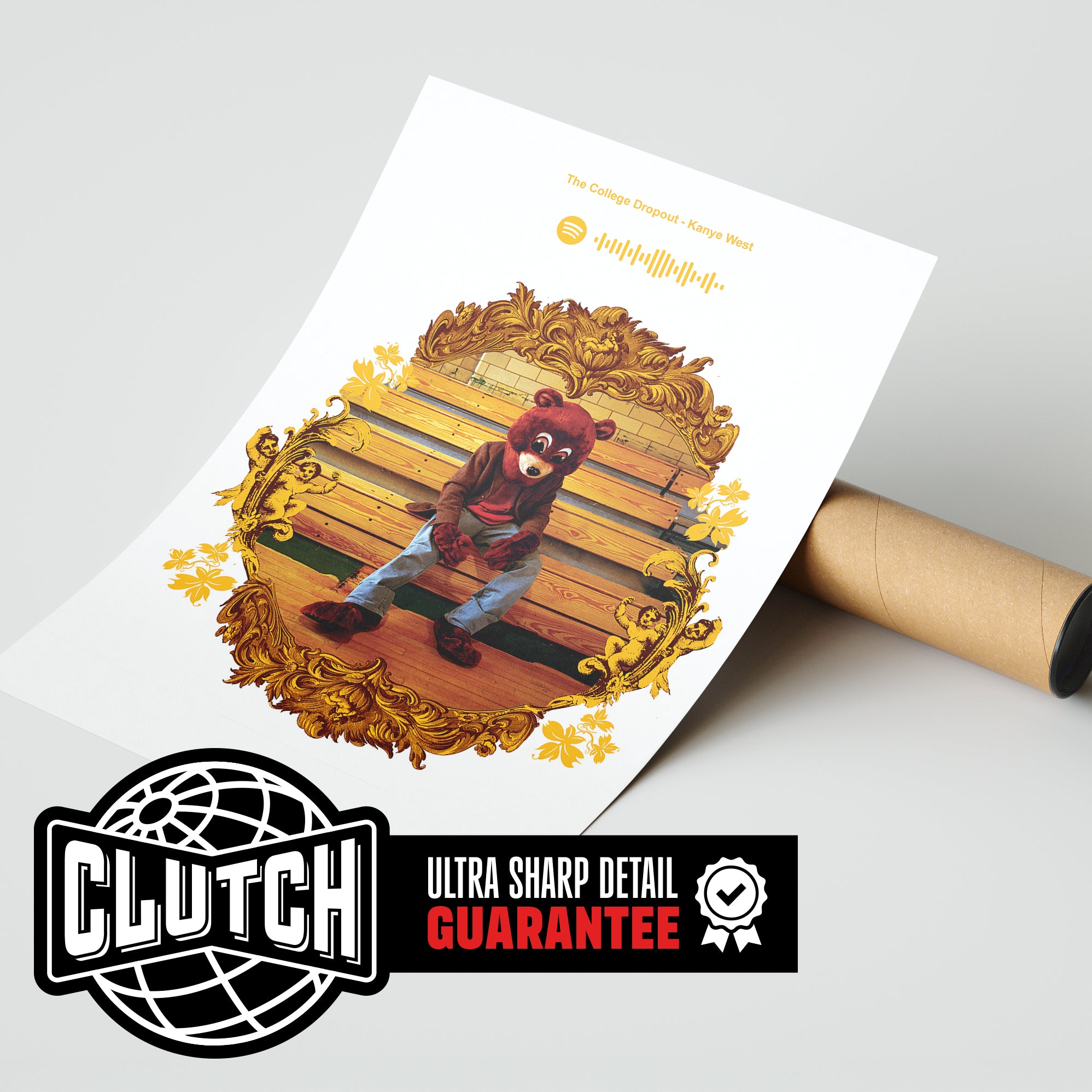 Kanye West 'The College Dropout' Spotify Poster