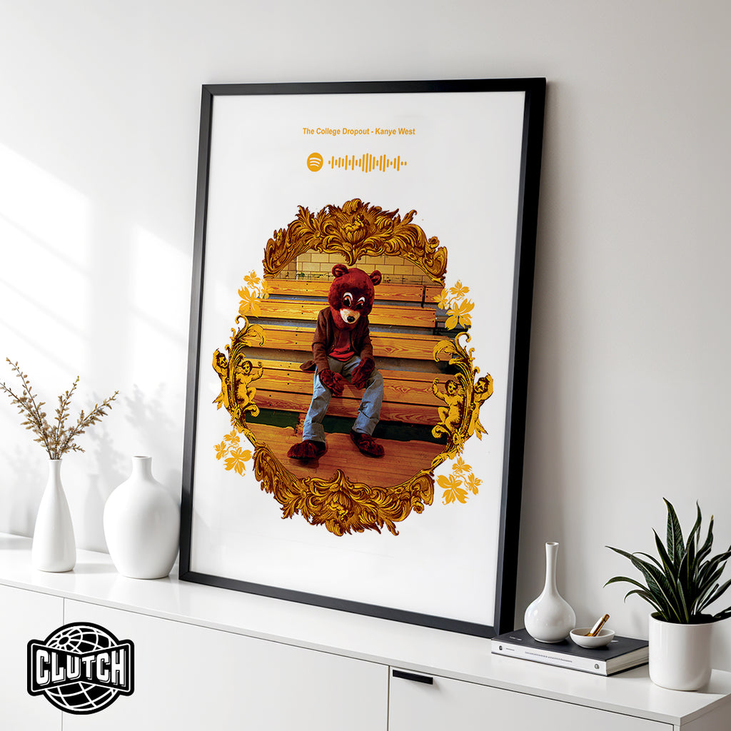 Kanye West 'The College Dropout' Spotify Poster