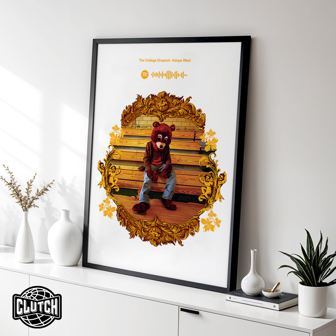 Kanye West 'The College Dropout' Spotify Poster