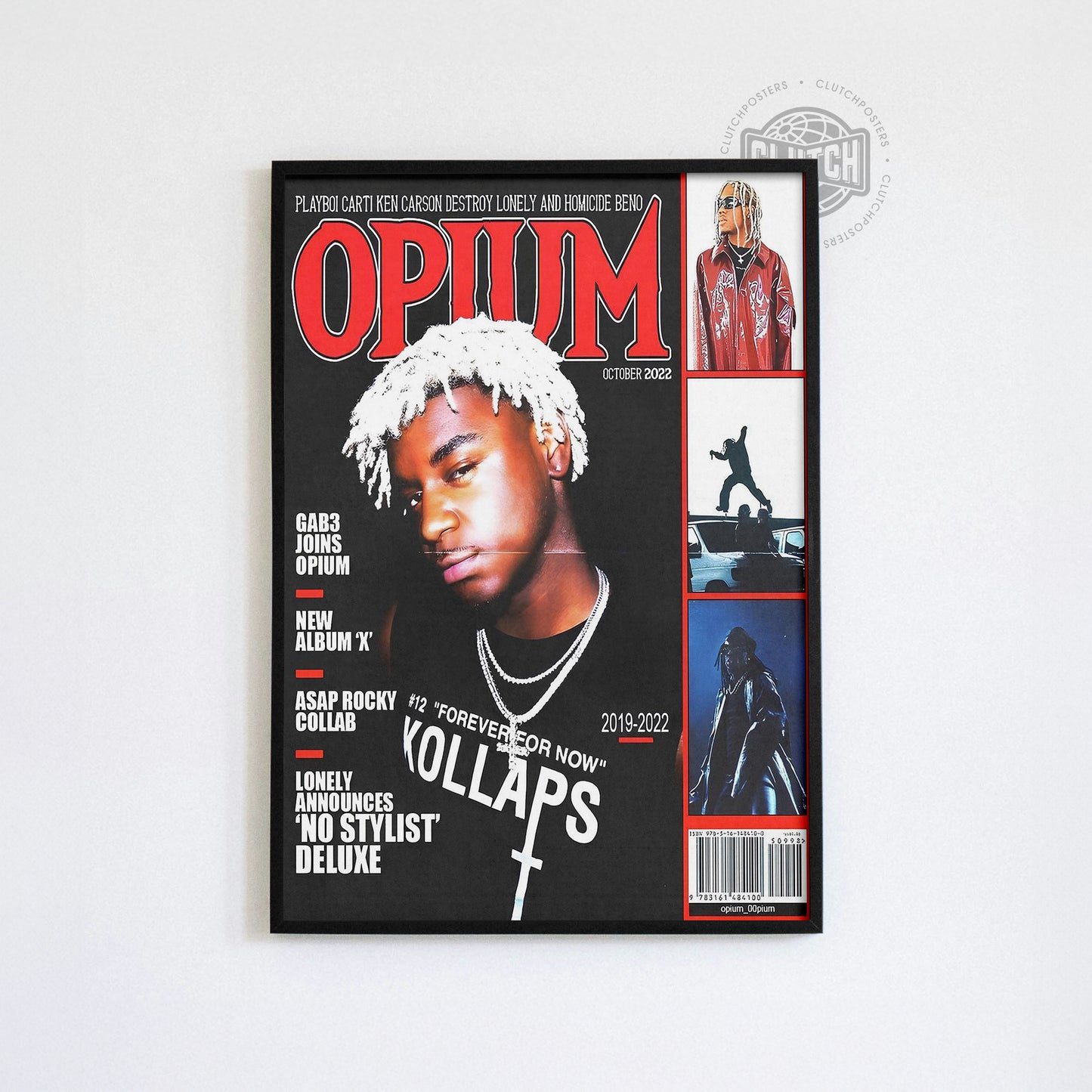 Ken Carson Magazine Cover Poster