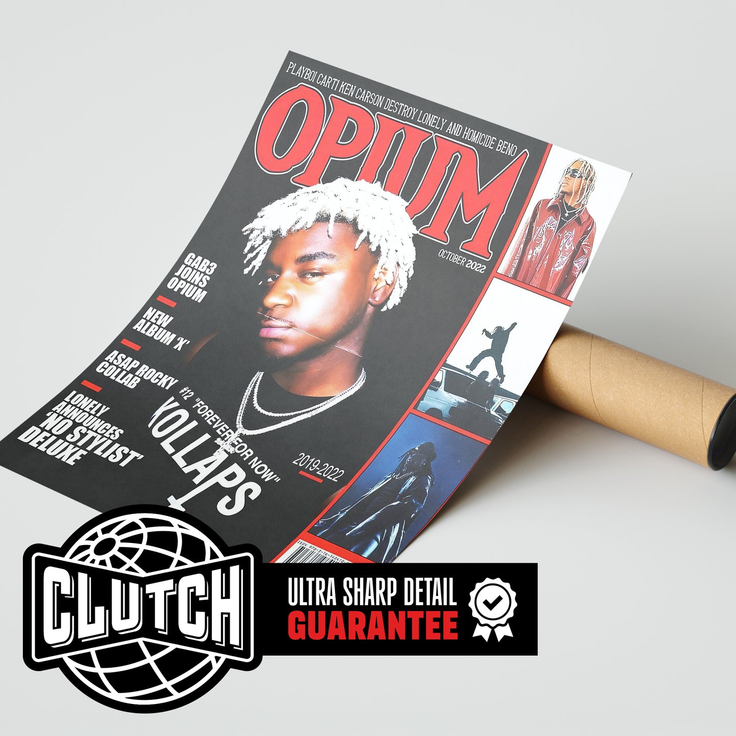 Ken Carson Magazine Cover Poster