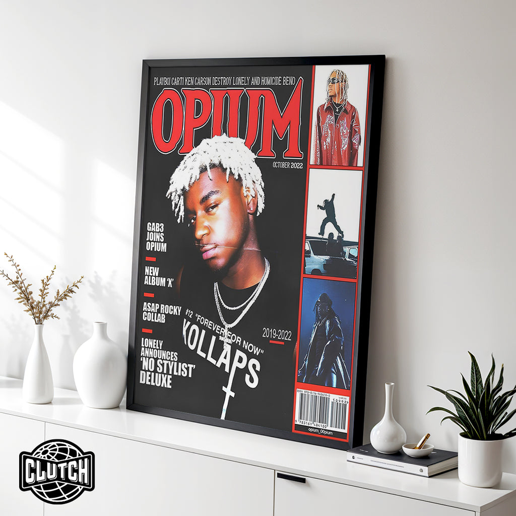 Ken Carson Magazine Cover Poster