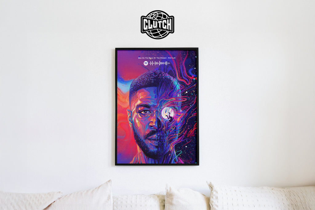 Kid Cudi 'Man On The Moon III' Spotify Poster