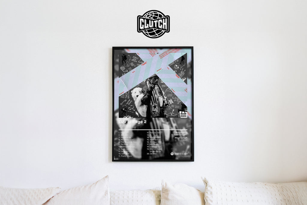 Lil Uzi Vert 'Luv Is Rage 2' Album Poster