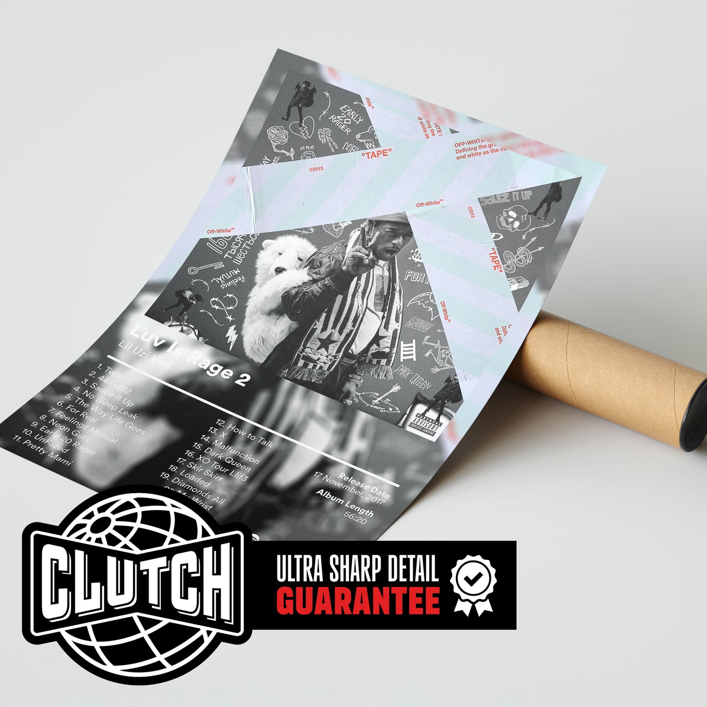 Lil Uzi Vert 'Luv Is Rage 2' Album Poster