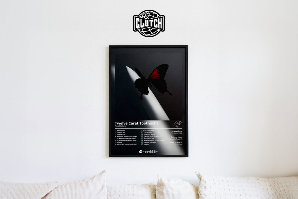 Post Malone 'Twelve Carat Toothache' Album Poster