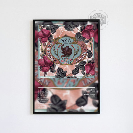 SZA 'Z' Album Poster