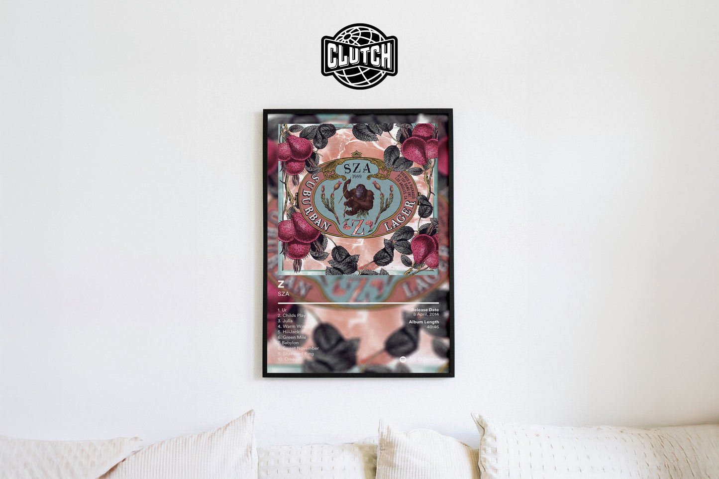 SZA 'Z' Album Poster