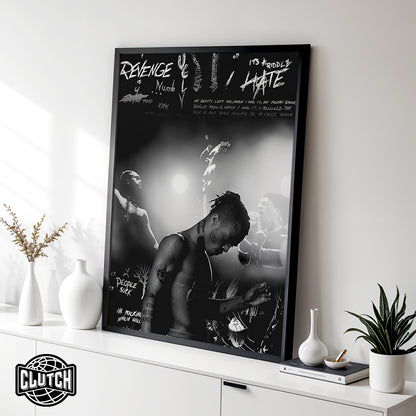XXXTENTACION Moments Poster