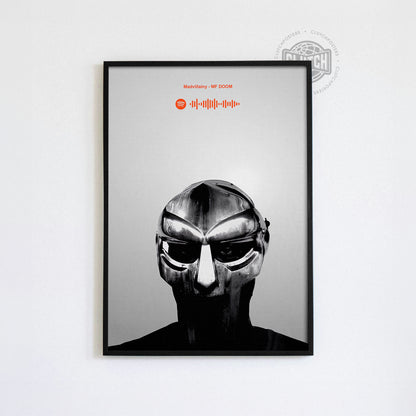 MF DOOM 'Madvillainy' Spotify Poster