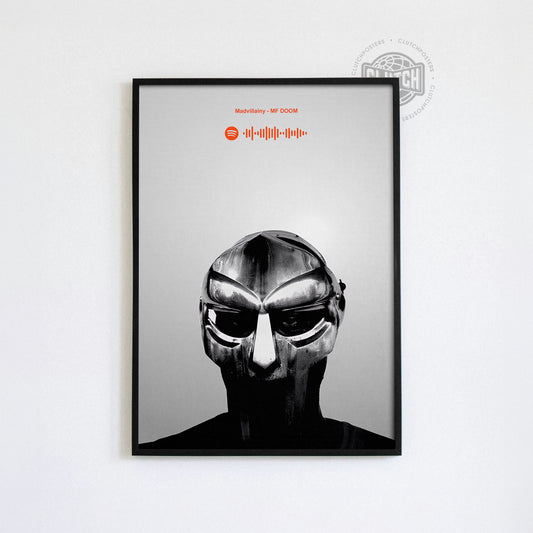 MF DOOM 'Madvillainy' Spotify Poster