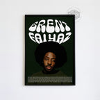 Brent Faiyaz 'Green Vision' Poster