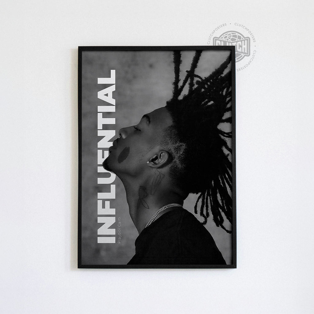 Playboi Carti 'Influential' Poster