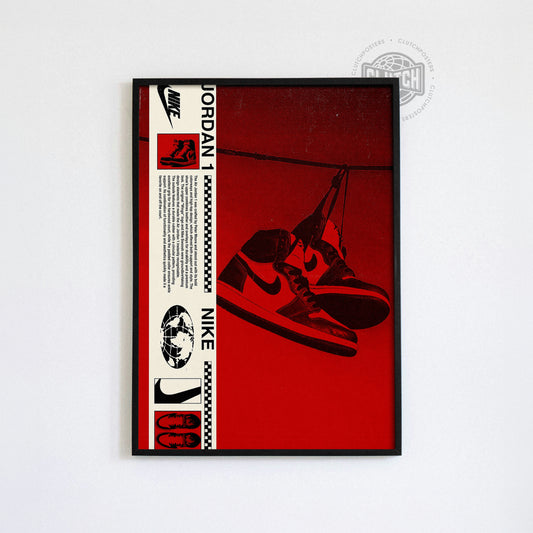 Nike Air Jordans Poster
