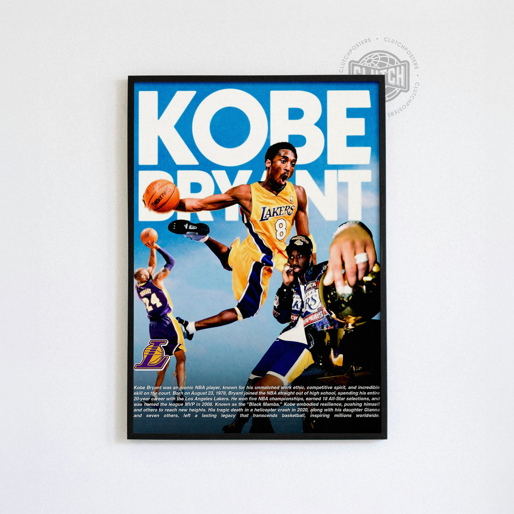 Kobe Bryant 'Air' Poster