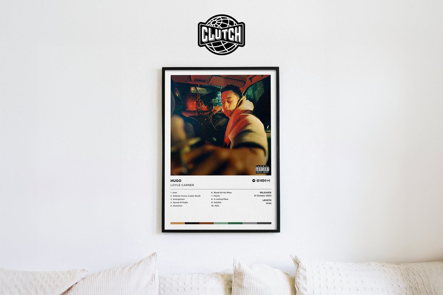Loyle Carner 'Hugo' Album Poster