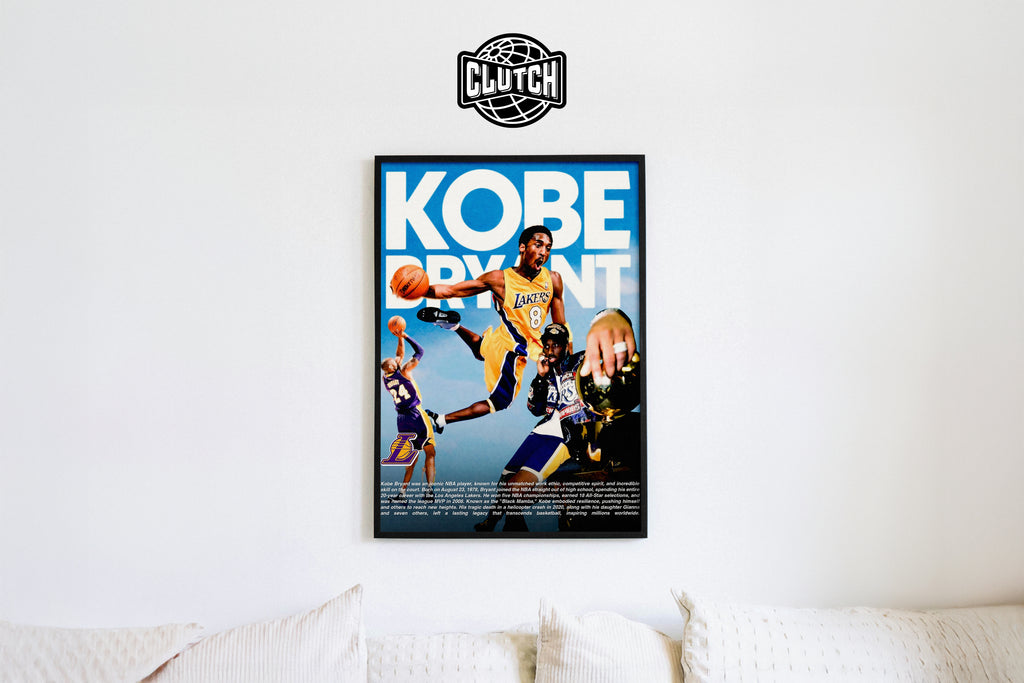 Kobe Bryant 'Air' Poster