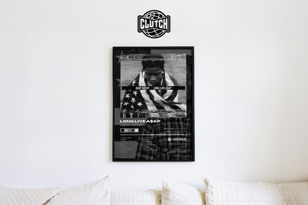 Asap Rocky 'Long Live A$ap' Album Poster