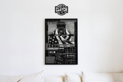Asap Rocky 'Long Live A$ap' Album Poster