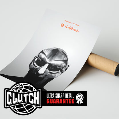 MF DOOM 'Madvillainy' Spotify Poster