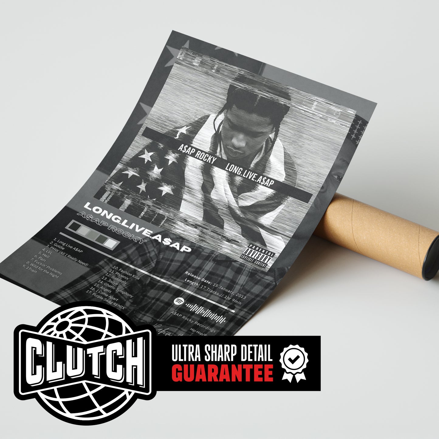 Asap Rocky 'Long Live A$ap' Album Poster