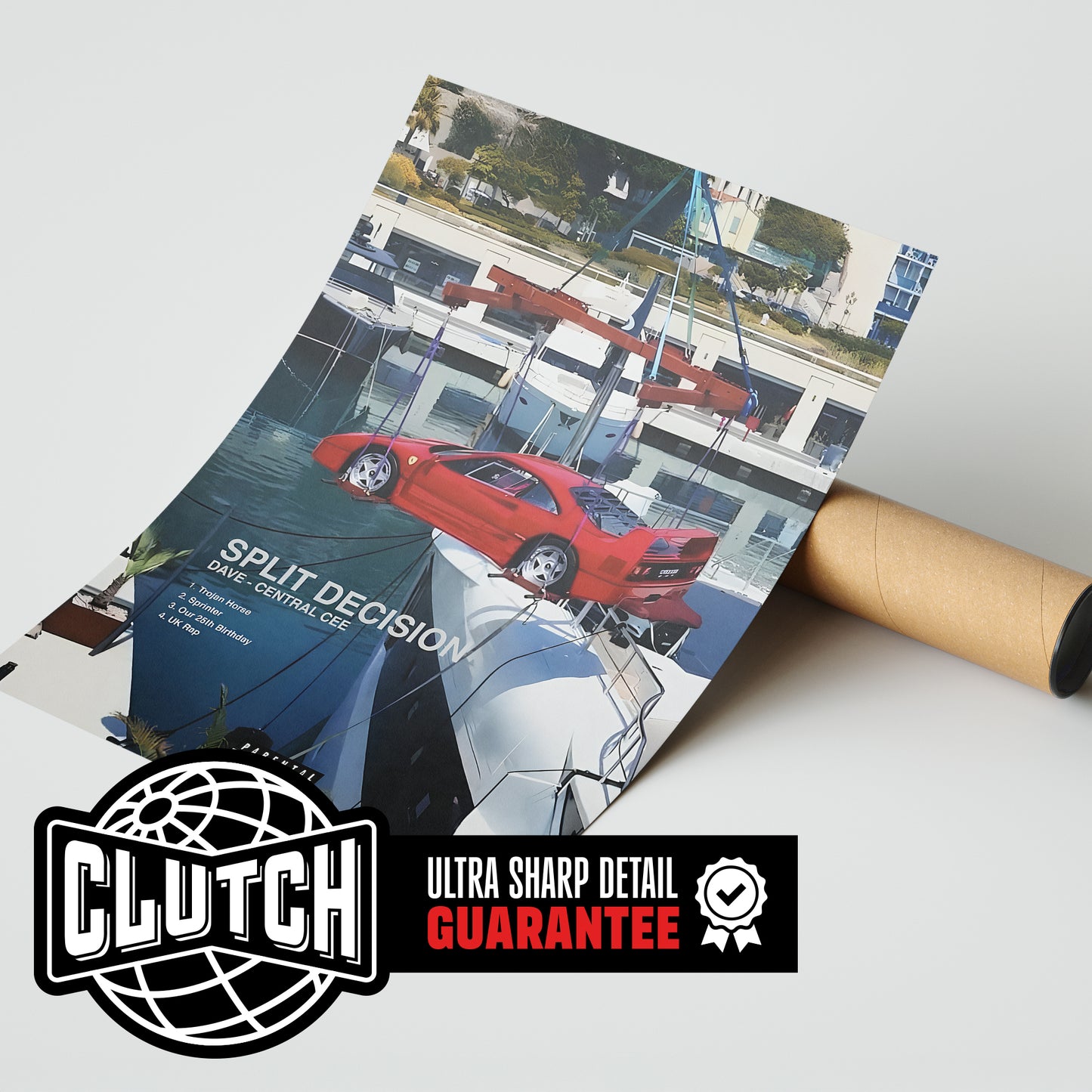 Central Cee Split Decision Poster