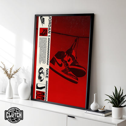 Nike Air Jordans Poster
